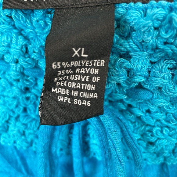 INC International Concepts Flowy Boho Drawstring Waist Tiered Gauze Maxi Skirt - Picture 7 of 8